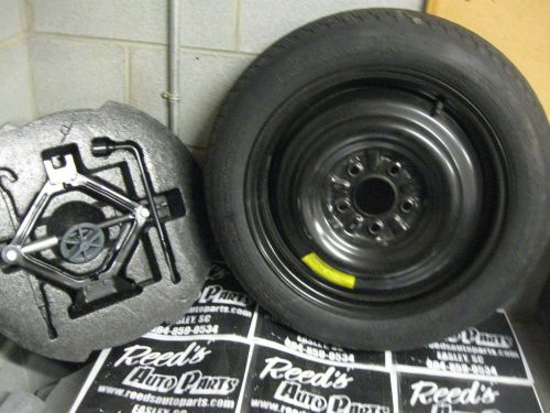 09 - 14 hyundai sonata spare tire w/ jack &amp; lug wrench temporary spare jack kit