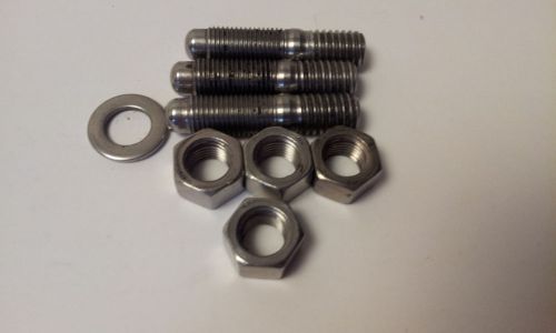 Parts from arp 400-1412 small block chevy header stud kit 3 studs 4 nuts washer