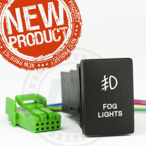 Toyota prado 150 series 2010 &amp; on fog light design toyota blue illuminated