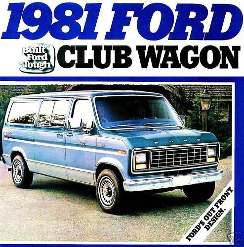1981 ford club wagon brochure-e100-e150-e250-e350