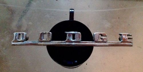 1947-1948 dodge car hood emblem