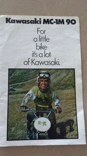 Kawasaki mc1 brochure ad