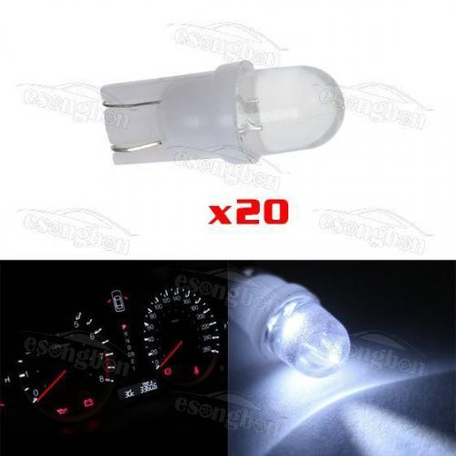 Buy 20X White T10 Led Instrument Panel Cluster Dash Light Bulb 168 194