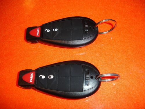 2008 town and country key-fob used lot of 2