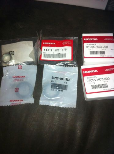 Trx90 front wheel bearings, seals &amp; washer/spacers