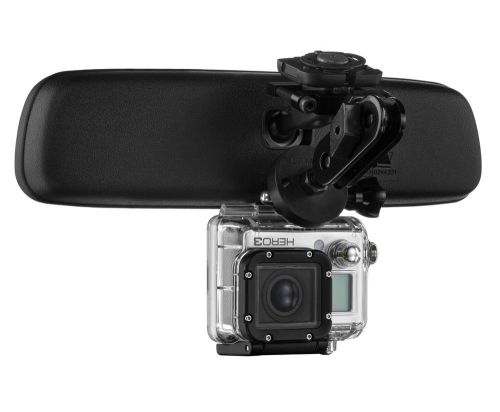 Mirror mount camera bracket - compatible with gopro