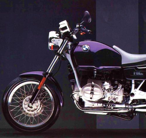 1992 bmw r100r motorcycle  brochure -bmw r 100 r-bmw r100r motorcycle