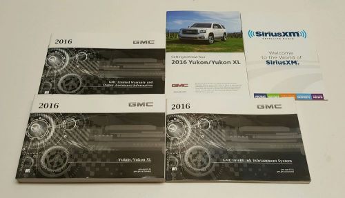 2016 gmc yukon denali / yukon xl denali navigation system owners manual 6.2l 5.3