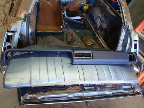 Original blue ac dash pad 1968 1969 buick gs skylark sport wagon special deluxe