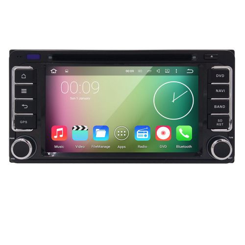 Android 5.1 quad core for toyota in dash stereo car dvd player gps na ipod radio
