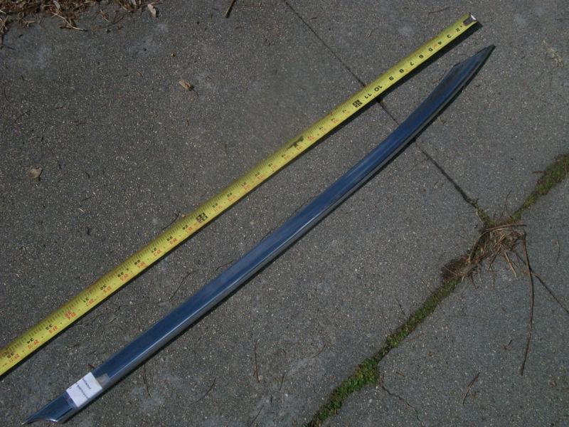 1959 cadillac fleetwood passengers right lower quarterpanel stainless piece