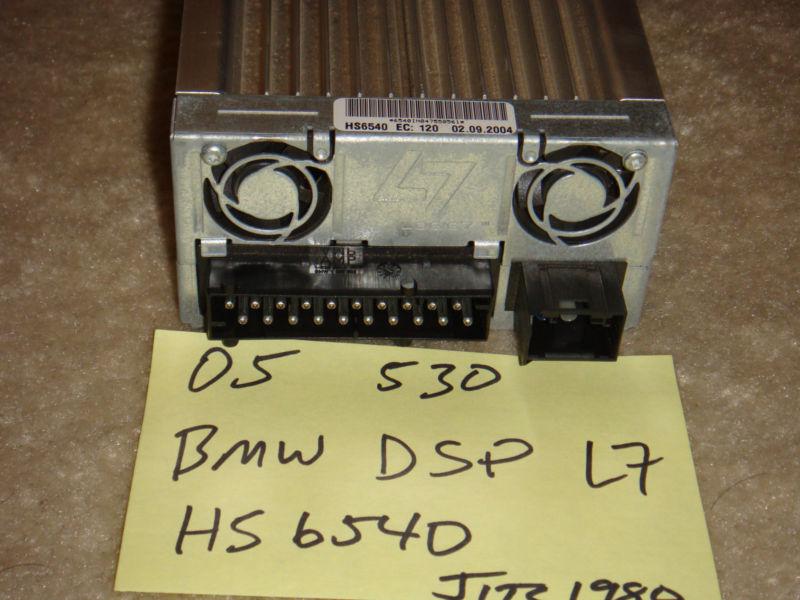 BMW LOGIC7 AMP TOP HIFI SYSTEM AMPLIFIER E60 E61 E63 E64 E82 E88 E90 E91 E92 E93, US $499.00, image 2