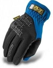 Mechanix wear fast fit glove blue small easy-off elastic cuff -  axomff-03-008
