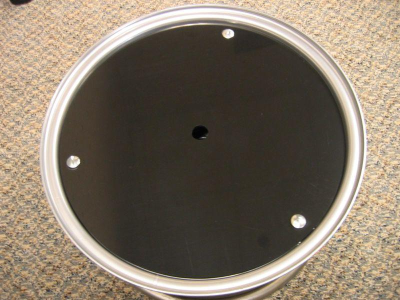 Bassett racing wheel 3rfb black replacement non-beadlock wheel mud covers 15"
