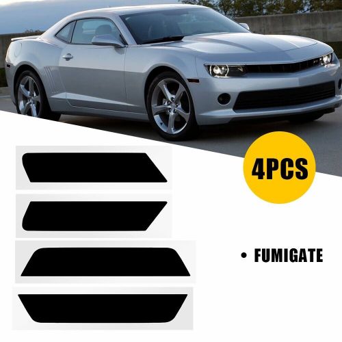 smoke Front+Rear side Market light Blackout Kit Vinyl For 10-15 Chevrolet Camaro, US $13.99, image 6