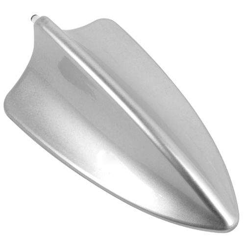 Silver universal fit any car roof dummy shark fin antenna car suvs truck us 