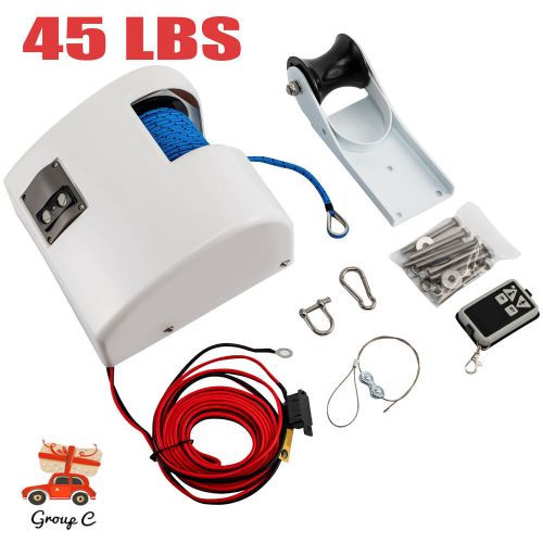 45 LBS Free Fall Saltwater Boat Electric Anchor Winch Marine w/ Wireless Remote!, US $196.00, image 12