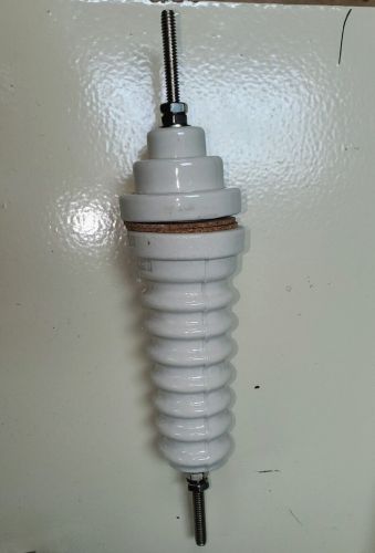 Daburn 10-451t porcelain insulator for radio ssb radio communications 10" rod