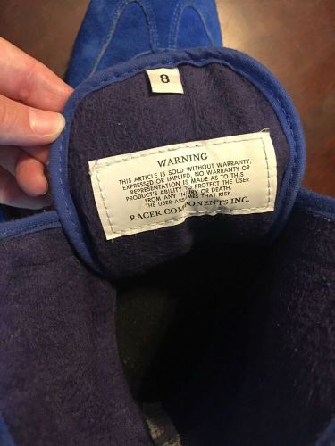 NEW RCI DRIVING BOOTS RACING SHOES Blue SIZE 8, R.C.I. PLEASE READ, US $59.99, image 5