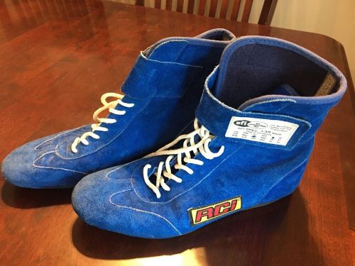 NEW RCI DRIVING BOOTS RACING SHOES Blue SIZE 8, R.C.I. PLEASE READ, US $59.99, image 6