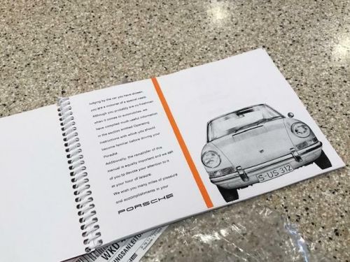 1970 PORSCHE 911 911T OWNERS MANUAL, US $265.00, image 4