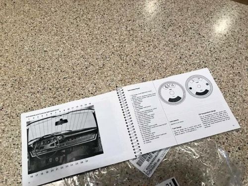1970 PORSCHE 911 911T OWNERS MANUAL, US $265.00, image 5