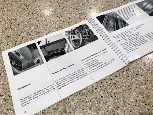 1970 PORSCHE 911 911T OWNERS MANUAL, US $265.00, image 6