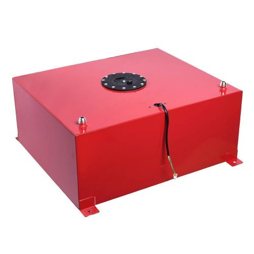 20 Gallon 80L Aluminum Racing Drift Fuel Cell Tank Level Sender Foam Red, US $115.02, image 2