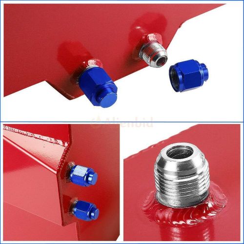 20 Gallon 80L Aluminum Racing Drift Fuel Cell Tank Level Sender Foam Red, US $115.02, image 3