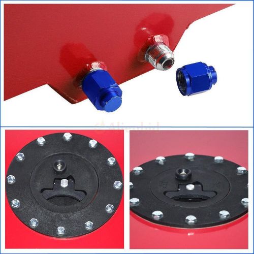 20 Gallon 80L Aluminum Racing Drift Fuel Cell Tank Level Sender Foam Red, US $115.02, image 4