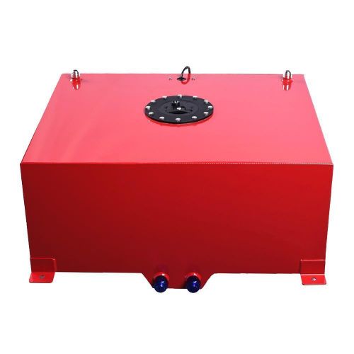 20 Gallon 80L Aluminum Racing Drift Fuel Cell Tank Level Sender Foam Red, US $115.02, image 6