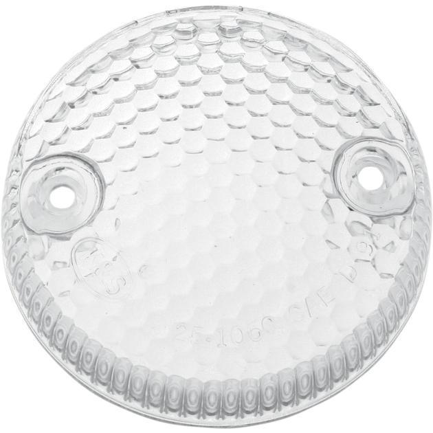 K&s dot turn signal lens clear front/rear fits honda vt700c shadow 700 1986-1987