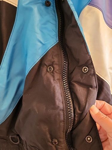 Vintage Polaris Snowmobile Jacket 80s 90s Needs Repair INDY MENS MEDIUM TALL, US $4.99, image 5