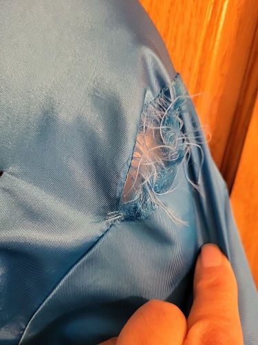 Vintage Polaris Snowmobile Jacket 80s 90s Needs Repair INDY MENS MEDIUM TALL, US $4.99, image 6