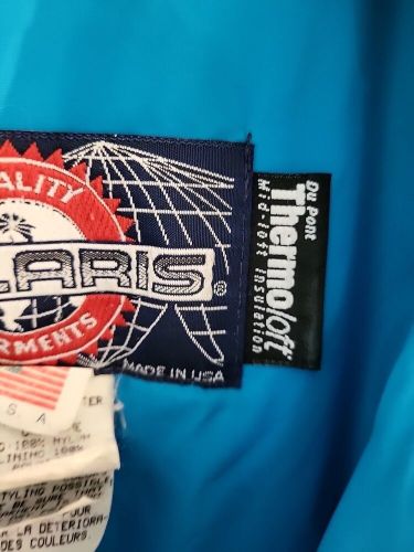 Vintage Polaris Snowmobile Jacket 80s 90s Needs Repair INDY MENS MEDIUM TALL, US $4.99, image 10