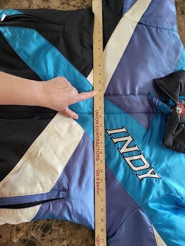 Vintage Polaris Snowmobile Jacket 80s 90s Needs Repair INDY MENS MEDIUM TALL, US $4.99, image 16