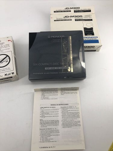 2 -- vintage 90's pioneer jd-m200 6-disc cd magazine for changer new old stock