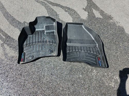 WeatherTech FloorLiner Mats for Ford Explorer 2015-2016 1st Row Black, US $94.95, image 3