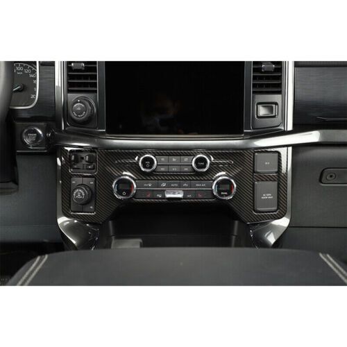 For Ford F150 2021-2023ABS Carbon Fiber Air Conditioning Switch Panel Cover Trim, US $55.99, image 5