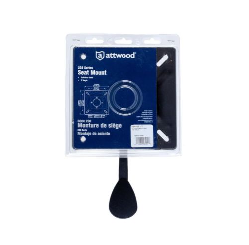 238150-1 2381501 Attwood 0° Plated Steel Boat Seat Mount Left Handle 2.38" OD, US $66.23, image 6