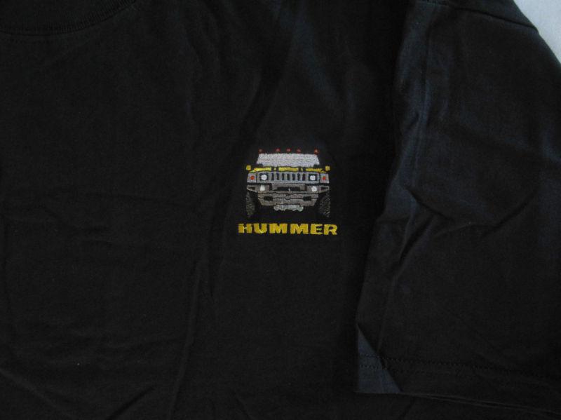 Nip hummer h2 men's black tee shirt shirt size: xxl gift 