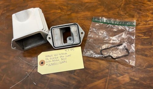 KOHLER 4CZ MARINE OIL RESERVE PAN SUMP W/ OIL RESERVE JOINT #267888/267891, US $98.95, image 8