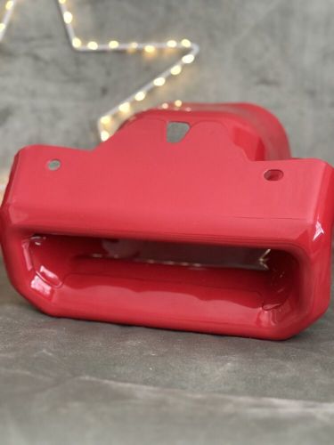 *Flawed* Red Exhaust Bezels Chevy Silverado GMC Sierra 1500 2019 - 2023 Pair(2), US $55.00, image 5