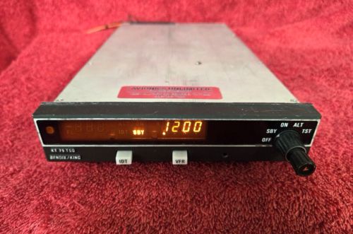 Bendix King KT 79 ATC Transponder 066-1053-00 Bench Tested with FAA 8130-3 Form, US $750.00, image 9