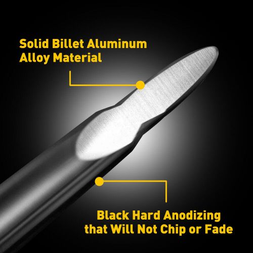 Silver Fit Toyota Car Sienna Bullet Antenna 50 Cal Fm/Am Radio Signal Black Auto, US $11.99, image 10