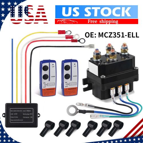 Winch Solenoid Relay & Wireless Winch Contactor Reomte Control Fit For Warn 250A, US $38.69, image 11