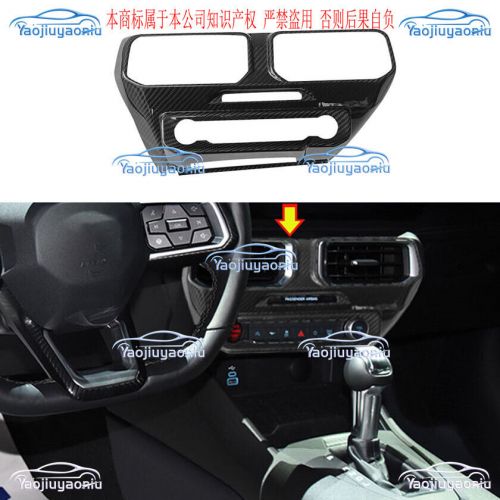 Real Carbon Center Console Molding Cover Trim 1pcs For Ford Mustang 2024-2026, US $159.90, image 6