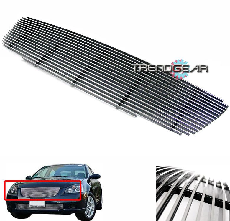 2005-2006 nissan altima s se sl base sedan 4dr v6 upper hood billet grill grille