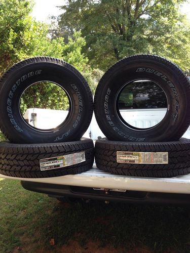 (4) 265/70/16 bridgestone duelerat 695 111s