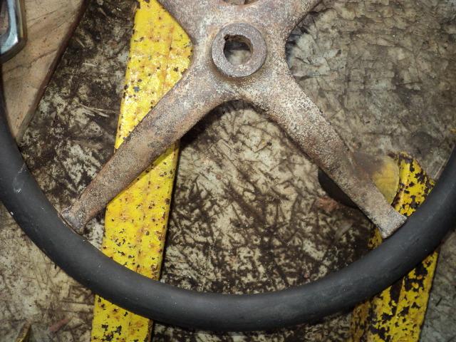SUPRISINGLY GOOD CONDITION Ford Model T steering wheel *unrestored* hot rat rod, US $50.00, image 3